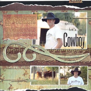 He&#039;s a Cowboy  *Cosmo Cricket*