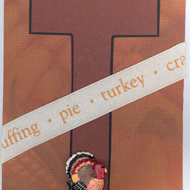 Thanksgiving stencil