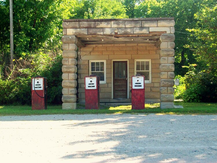 OLD GAS STATION