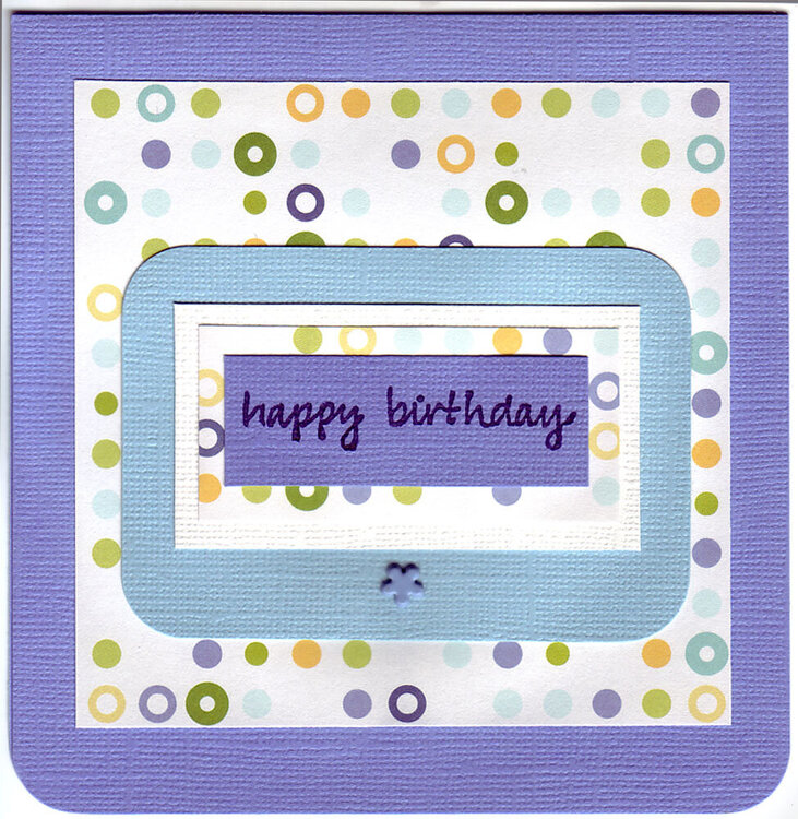 happy birthday card