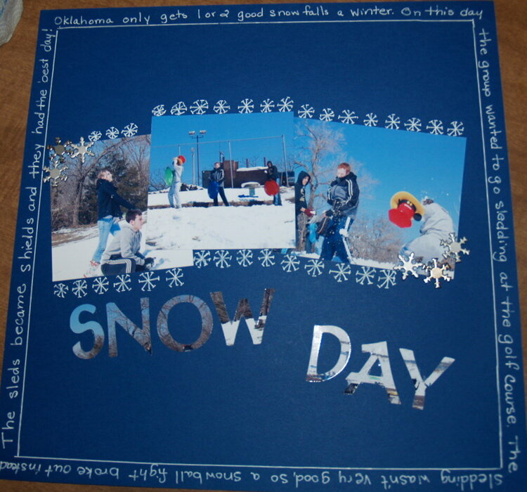 Snow Day - Anna&#039;s Challenge