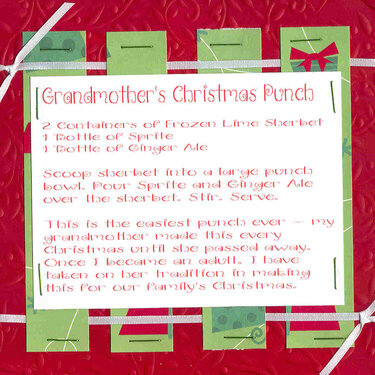 Beverages - Grandmother&#039;s Christmas Punch