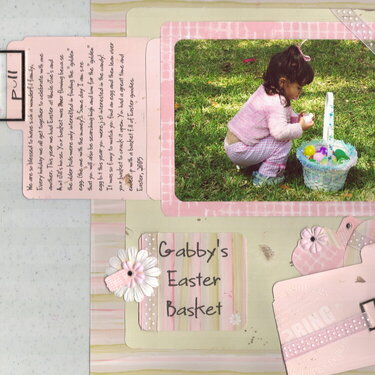 Gabby&#039;s Easter Basket/Hidden Journaling