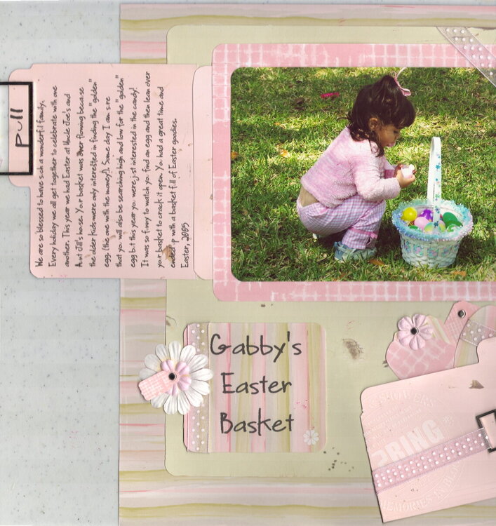 Gabby&#039;s Easter Basket/Hidden Journaling