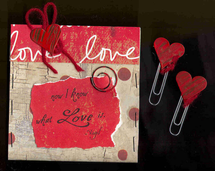 Valentine&#039;s Altered Paper Clip Swap