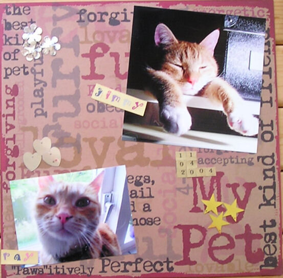 Cat Scrapbook - page 9