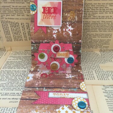 Webster&#039;s Pages/Sizzix project