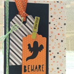 American Crafts Halloween card