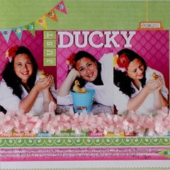 We R Memory Keepers JUST DUCKY layout
