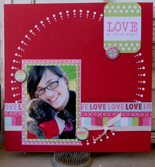 We R Memory Keepers Lucky 8 layout
