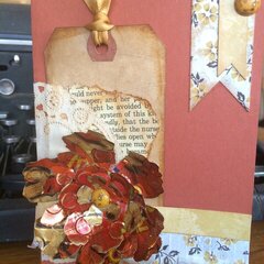 WeR Memory Keepers Indian Summer card and envelope