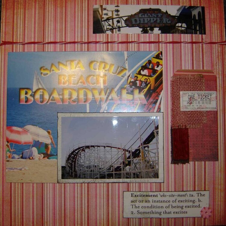 (20) Wooden roller coaster