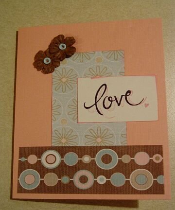 Bridal shower card