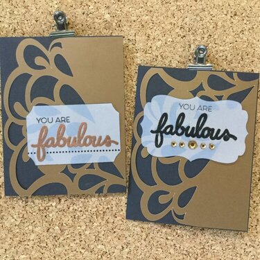 You Are Fabulous! Cards