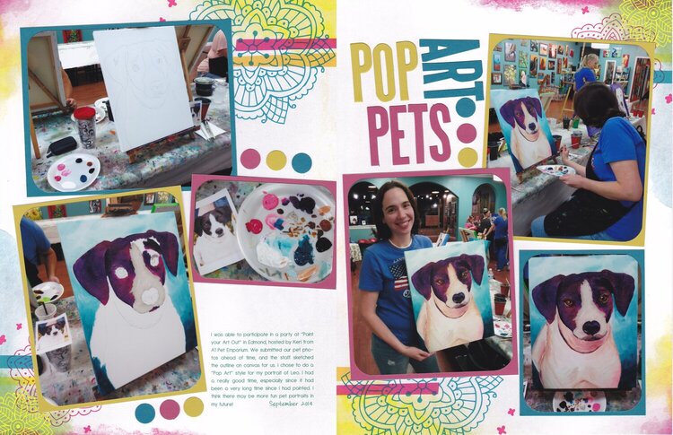 Vol 17 Pg19-20 Pop Art Pets