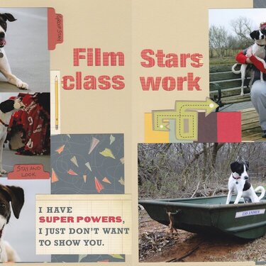 Vol13 Pg 13-14 Film Stars Class Work