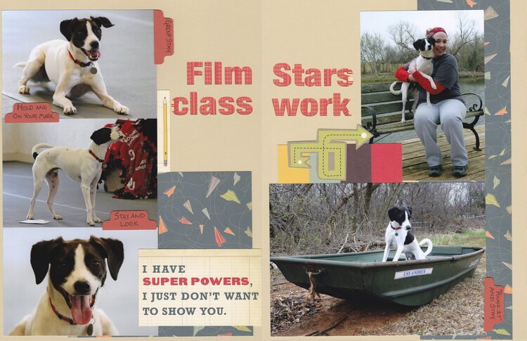 Vol13 Pg 13-14 Film Stars Class Work