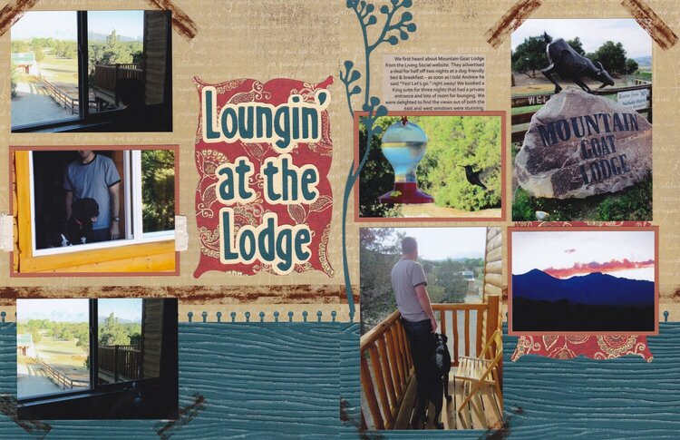Vol 15 Pg1-2 Colorado Vacation #1 Loungin&#039; @ the Lodge