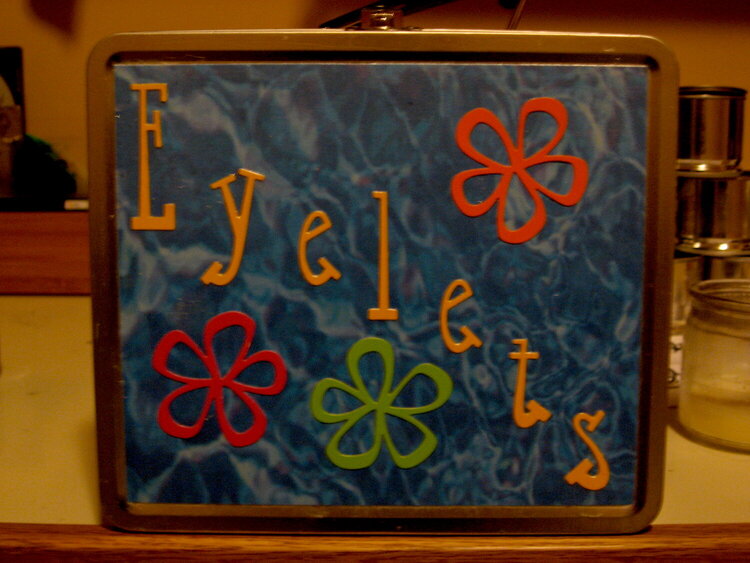 2/23/09 Eyelet Lunch Box
