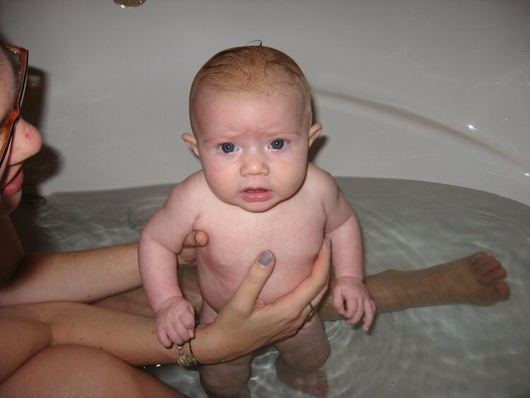 Ally in the big tub