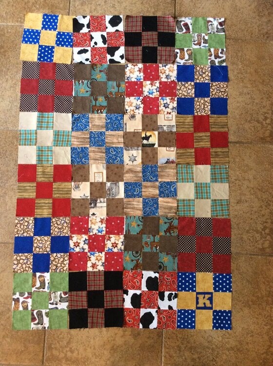 Quilt layout