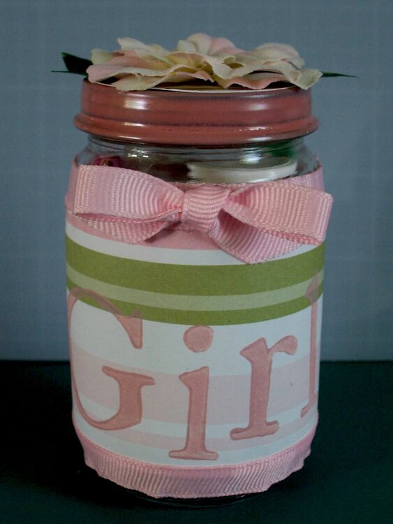 Girl Baby Food Jar swap