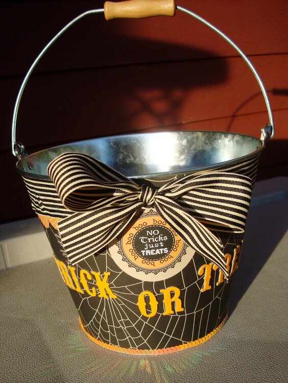 halloween candy bucket