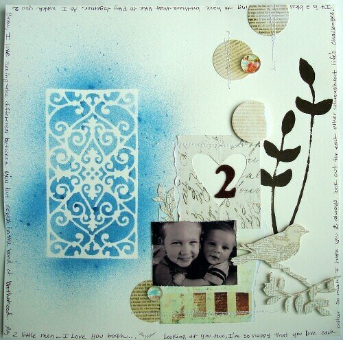2  ** Couture Cardstock White Collection