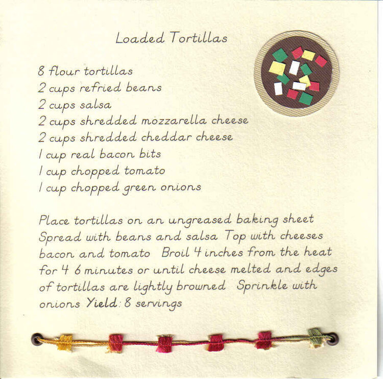 Recipe Swap - Loaded Tortillas
