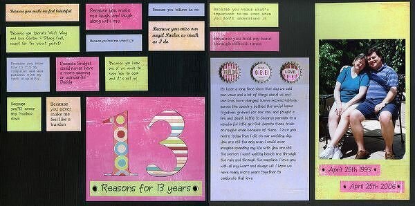 13 Reasons For 13 Years