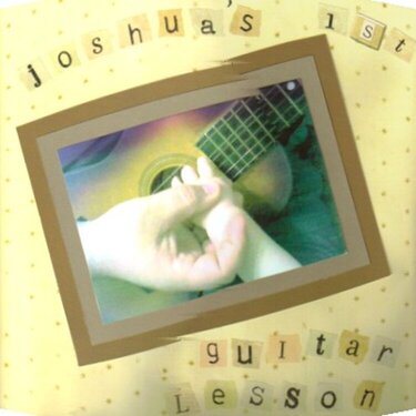 Joshua&#039;s 1st guitar lesson pg 1