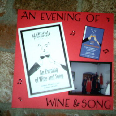 An Evening of Wine &amp; Song