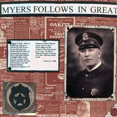 Myers Follows in Footsteps - Lft. Side