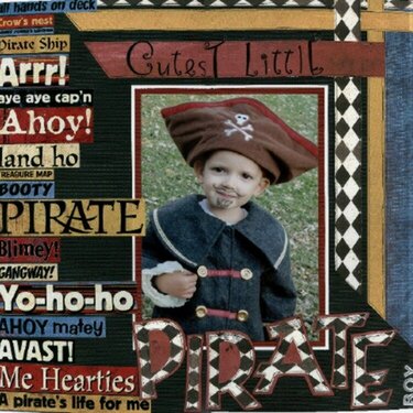 Cutest Little Pirate Boy