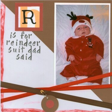 R is for Reindeer Suit, Pg 1