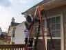 John on the ladder in GA