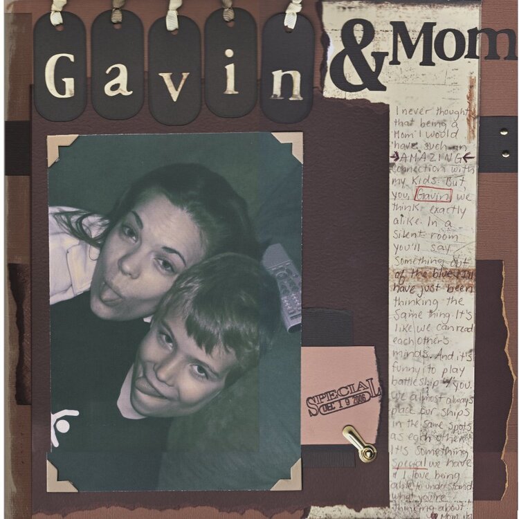 Gavin &amp;amp; Mom