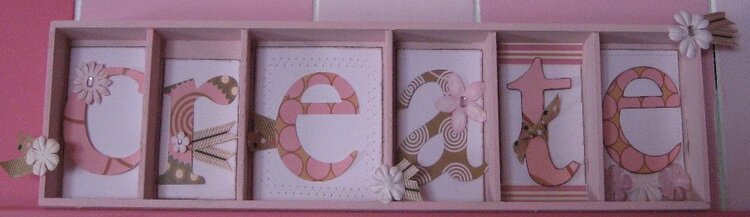 Create shadow box