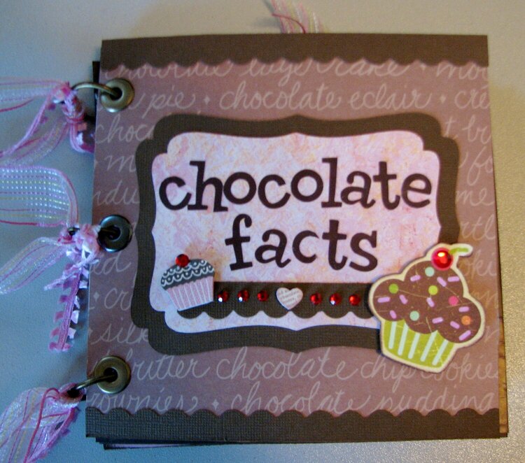 Chocolate Mini Quote Booklet/Birthday Card