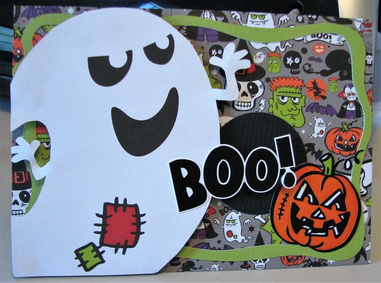 Halloween Ghost Card
