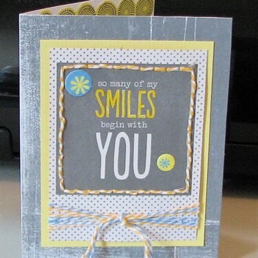 Pebbles Smiles Card