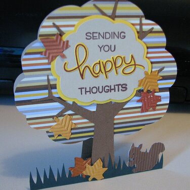 Happy Thoughts Fall Card