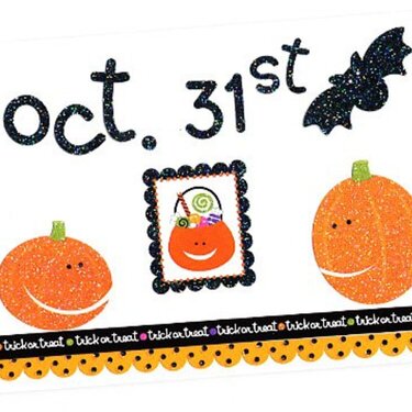 Oct 31st Halloween Card