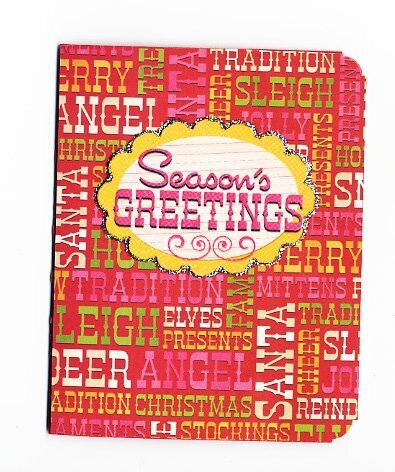 Season&#039;s Greetings using We R Merry &amp; Bright Collection