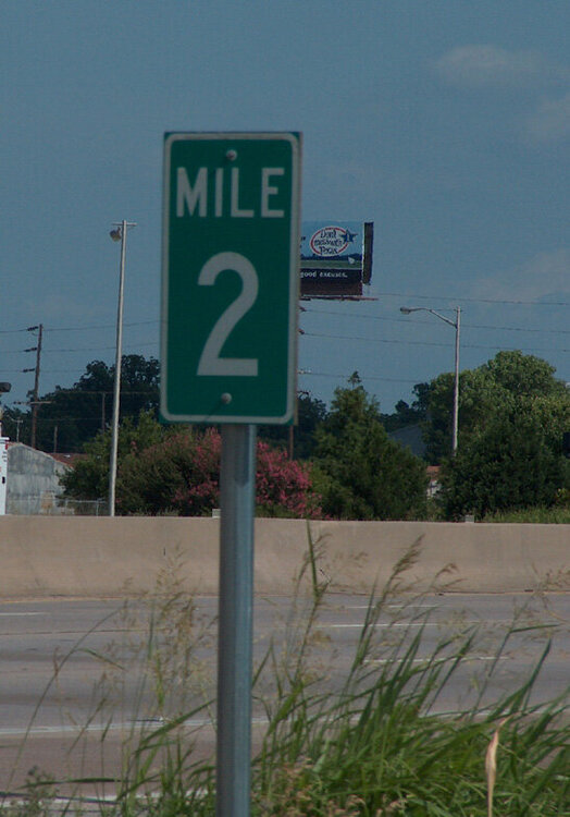 #2 Highway Mile Marker