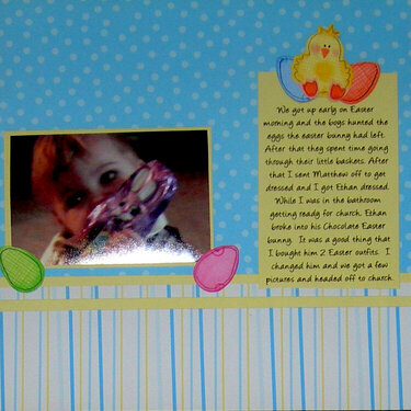 Easter page right side