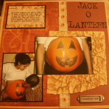Jack o lantern