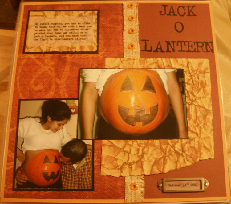 Jack o lantern