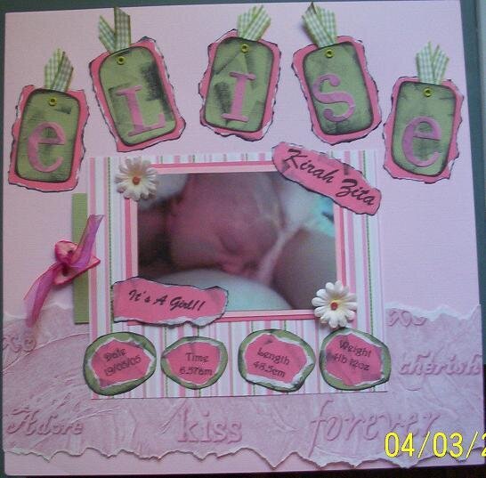 ITS A GIRL (the real finished product)!!