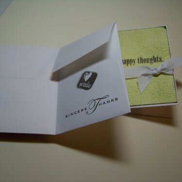 Envelopes as Gift Card Holder